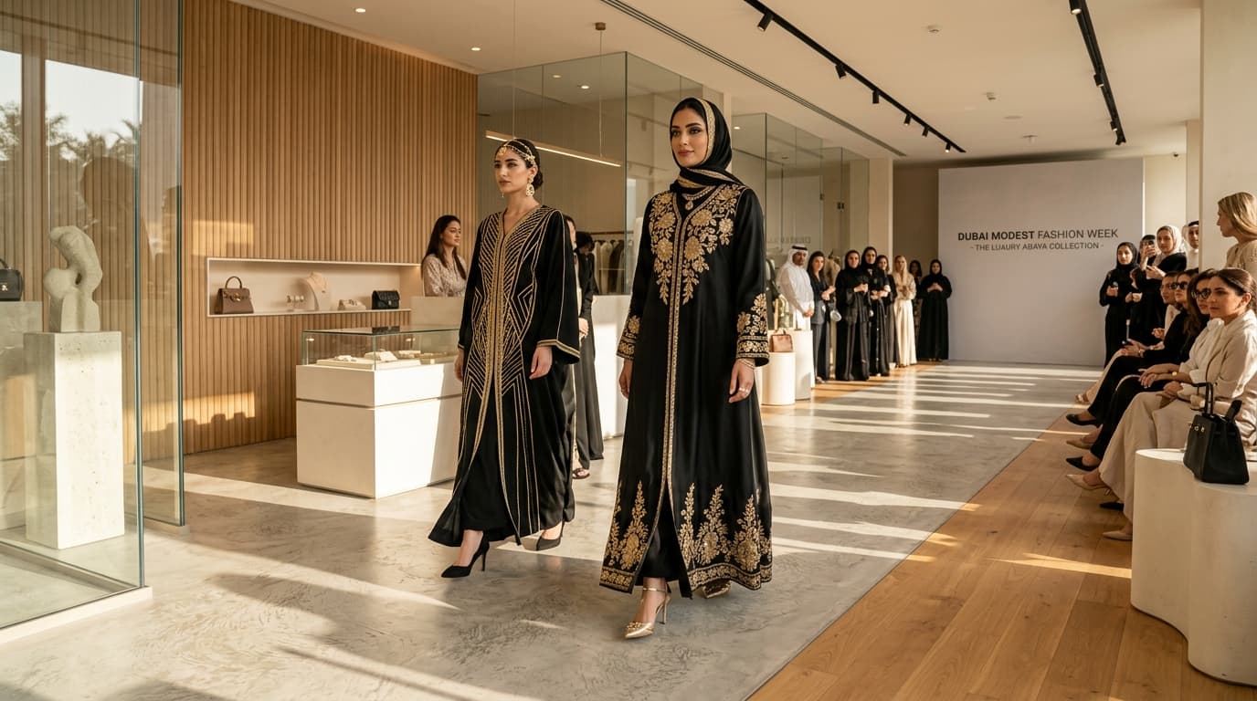 Khadijah Dubai Limited — luxury abaya showcase